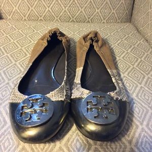 Tory Burch Three Tone Reva Flats 8